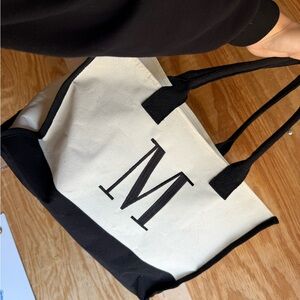 Black and White Tote Bag